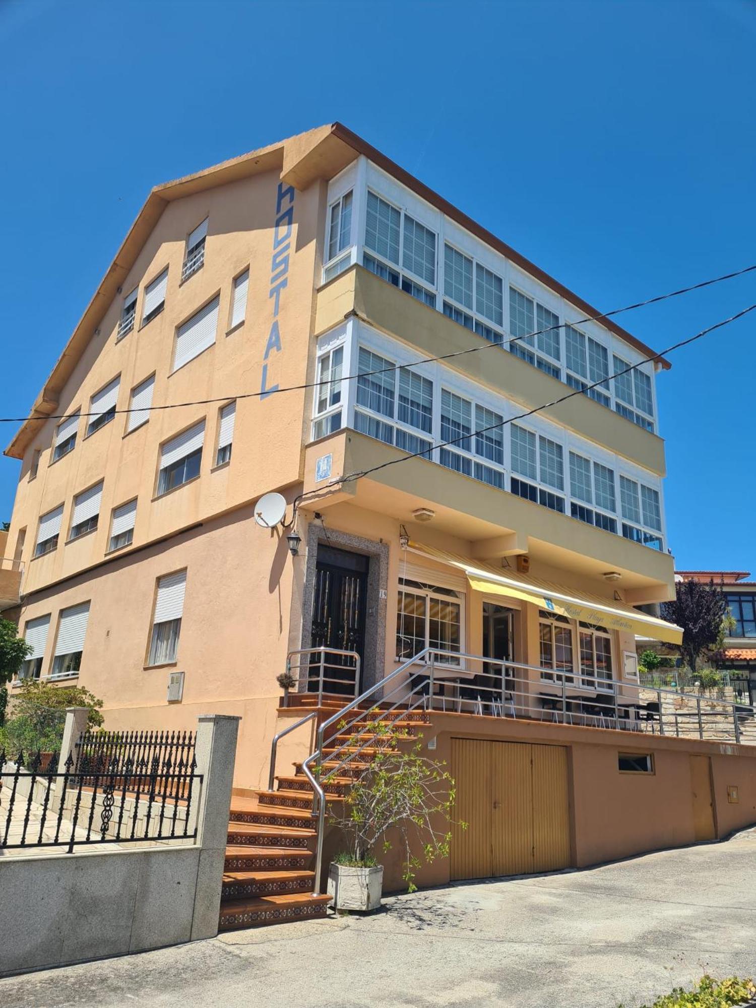 Hostal Playa Atlantica Otel Louro Dış mekan fotoğraf